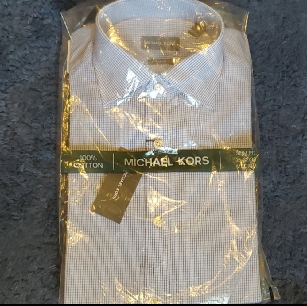 Michael Kors Slim Fit Button Up